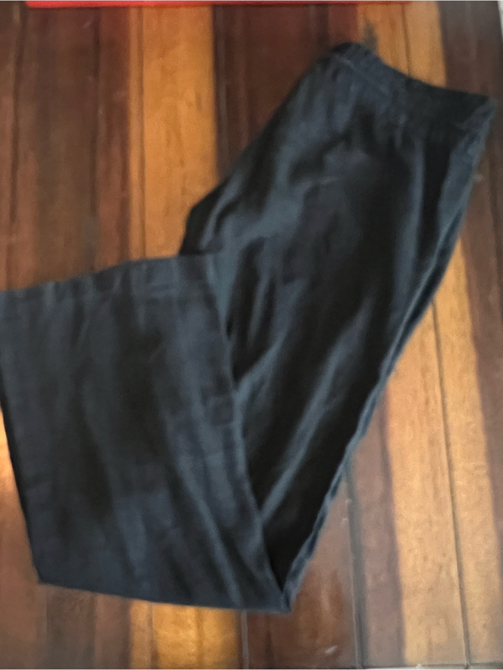 Roxy Women's linen Black Casual Drawstring Pants